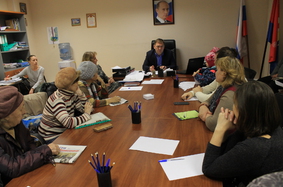 9 ноября состоялось собрание общественного совета старост части территории Токсово